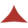 Image de Vidaxl Voile D'ombrage 160 G/MÂ² Rouge 4x4x4 M Pehd