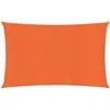 Image de vidaXL Vidaxl Voile D'ombrage 160 G/M² Rectangulaire Orange 3x5 M Pehd