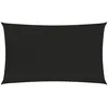 Image de Vidaxl Voile D'ombrage 160 G/MÂ² Noir 2,5x5 M Pehd