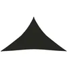 Image de Vidaxl Voile D'ombrage 160 G/MÂ² Noir 5x5x6 M Pehd