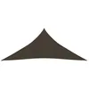 Image de Vidaxl Voile D'ombrage 160 G/MÂ² Marron 4,5x4,5x4,5 M Pehd