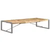 Image de vidaXL Table basse 180x90x40 cm Bois de manguier brut321591