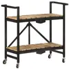 Image de vidaXL Chariot de cuisine 87x36x81 cm Bois massif de manguier321710