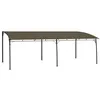 Image de vidaXL Auvent pare-soleil de jardin 6x3x2,55 m Taupe312256