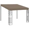 Image de vidaXL Belvédère mural 3x3x2,5 m Taupe