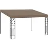 Image de vidaXL Vidaxl Belvédère Mural 4x3x2,5 M Taupe