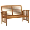 Image de Vidaxl Banc De Jardin 119 Cm Bois D'acacia Solide