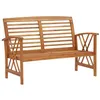 Image de vidaXL Banc de jardin 119 cm bois d'acacia solide