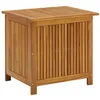 Image de vidaXL Boîte de rangement de jardin 60x50x58 cm Bois d'acacia solide310283