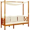 Image de Vidaxl Banc De Jardin Avec Auvent Bois D'acacia Solide