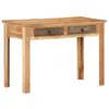 Image de vidaXL Bureau 110x50x75 cm Bois de récupération massif320385
