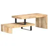 Image de vidaXL Ensemble de table basse 2 pcs Bois de manguier massif320392