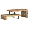 Image de Vidaxl Ensemble De Table Basse 2 Pcs Bois De RÃ©cupÃ©ration Massif