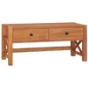 Image de vidaXL Meuble TV 100x40x45 cm Bois de teck325266