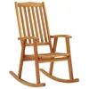 Image de vidaXL Chaise à bascule bois d'acacia massif311844