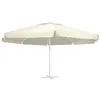 Image de vidaXL Tissu de remplacement pour parasol d'extérieur Sable 600 cm