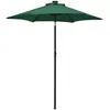 Image de vidaXL vidaXL Parasol avec lumières LED Vert 200x211 cm Aluminium