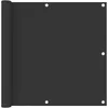 Image de vidaXL Vidaxl Écran De Balcon Anthracite 90x300 Cm Tissu Oxford