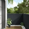 Image de vidaXL Écran de balcon Anthracite 120x500 cm Tissu Oxford