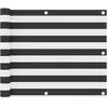 Image de vidaXL Vidaxl Écran De Balcon Anthracite Et Blanc 75x600 Cm Tissu Oxford