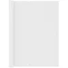 Image de Vidaxl Ãcran De Balcon Blanc 120x300 Cm Tissu Oxford