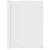Image de vidaXL Écran de balcon Blanc 120x400 cm Tissu Oxford