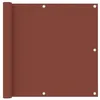 Image de vidaXL Écran de balcon Terre cuite 90x300 cm Tissu Oxford134976