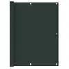 Image de vidaXL Ãcran de balcon Vert foncÃ© 120x300 cm Tissu Oxford