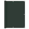 Image de vidaXL Écran de balcon Vert foncé 120x400 cm Tissu Oxford135005