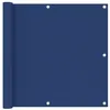 Image de vidaXL Écran de balcon Bleu 90x400 cm Tissu Oxford135013