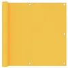 Image de vidaXL Écran de balcon Jaune 90x300 cm Tissu Oxford135024