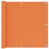 Image de vidaXL Écran de balcon Orange 90x300 cm Tissu Oxford