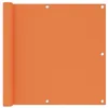 Image de vidaXL Écran de balcon Orange 90x400 cm Tissu Oxford135049