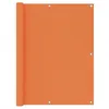Image de vidaXL Écran de balcon Orange 120x500 cm Tissu Oxford135054