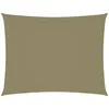 Image de vidaXL Vidaxl Voile De Parasol Tissu Oxford Rectangulaire 2,5x4 M Beige