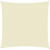 Image de Vidaxl Voile De Parasol Tissu Oxford CarrÃ© 6x6 M CrÃ¨me