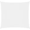 Image de vidaXL Voile D'ombrage 1 Pièce Carrée 2x2 M Tissu Oxford Enduit De Pu Blanc Et À La Pluie