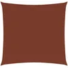 Image de vidaXL Vidaxl Voile De Parasol Tissu Oxford Carré 5x5 M Terre Cuite