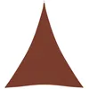 Image de Vidaxl Voile De Parasol Tissu Oxford Triangulaire 5x6x6 M Terre Cuite