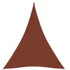 Image de vidaXL Voile de parasol Tissu Oxford triangulaire 5x7x7 m Terre cuite