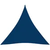 Image de vidaXL Vidaxl Voile De Parasol Tissu Oxford Triangulaire 3x4x4 M Bleu