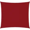 Image de vidaXL Vidaxl Voile De Parasol Tissu Oxford Carré 7x7 M Rouge
