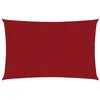 Image de vidaXL Voile de parasol Tissu Oxford rectangulaire 2x45 m Rouge
