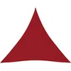 Image de vidaXL Vidaxl Voile De Parasol Tissu Oxford Triangulaire 4x4x4 M Rouge