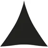 Image de Vidaxl Voile De Parasol Tissu Oxford Triangulaire 5x7x7 M Noir