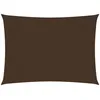 Image de Vidaxl Voile De Parasol Tissu Oxford Rectangulaire 4x5 M Marron