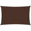 Image de vidaXL Vidaxl Voile De Parasol Tissu Oxford Rectangulaire 5x8 M Marron