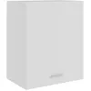 Image de vidaXL Vidaxl Armoire Suspendu Blanc 50x31x60 Cm Bois D'Ingénierie