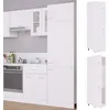 Image de vidaXL Vidaxl Armoire De Réfrigérateur ""Lyon"" Blanc Bois D'ingénierie