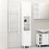 Image de vidaXL Armoire de salle de bain Blanc 30x30x179 cm Bois d'ingénierie802624